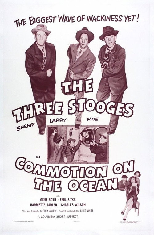 Commotion on the Ocean Poster