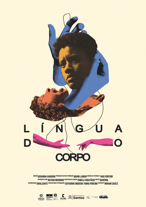 Língua do Corpo Poster