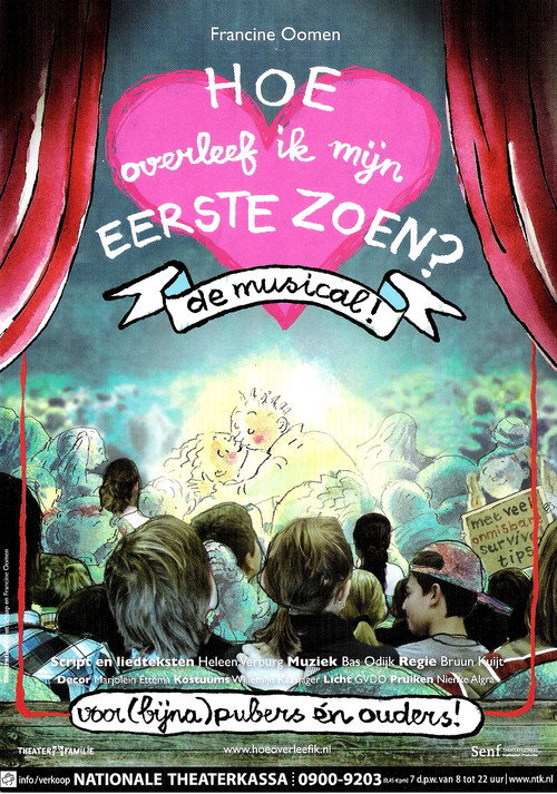 Hoe Overleef Ik Mijn Eerste Zoen?: De Musical Poster
