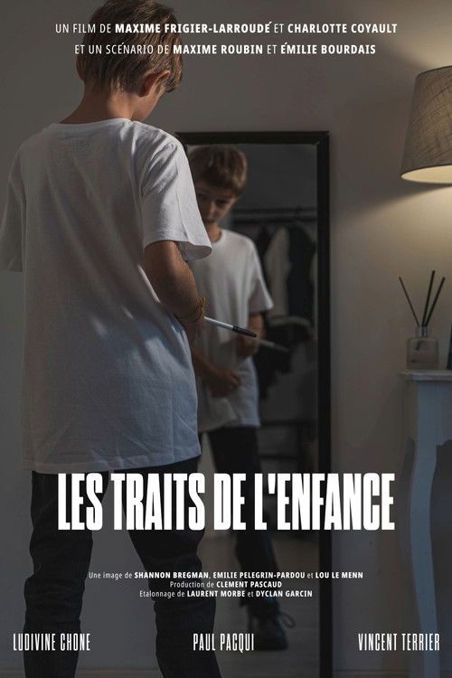 Les traits de l'enfance Poster