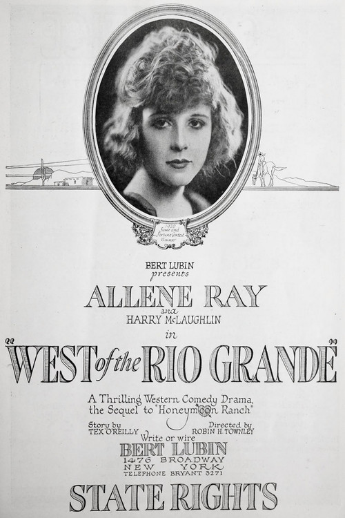 West of the Rio Grande Poster