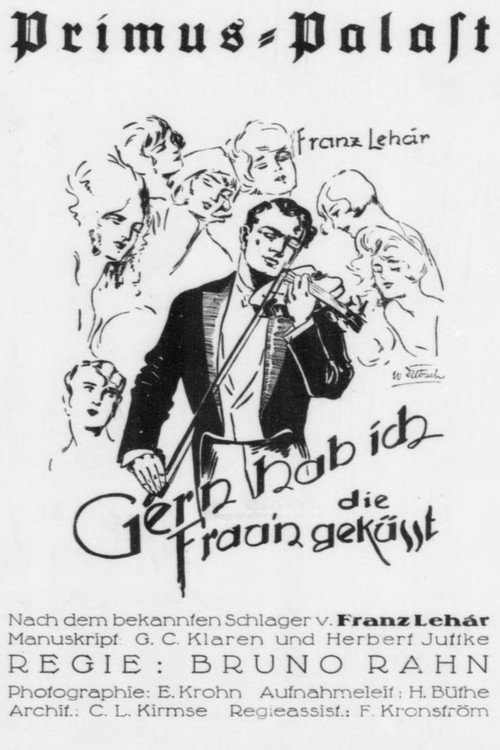 Gern hab' ich die Frauen geküßt Poster