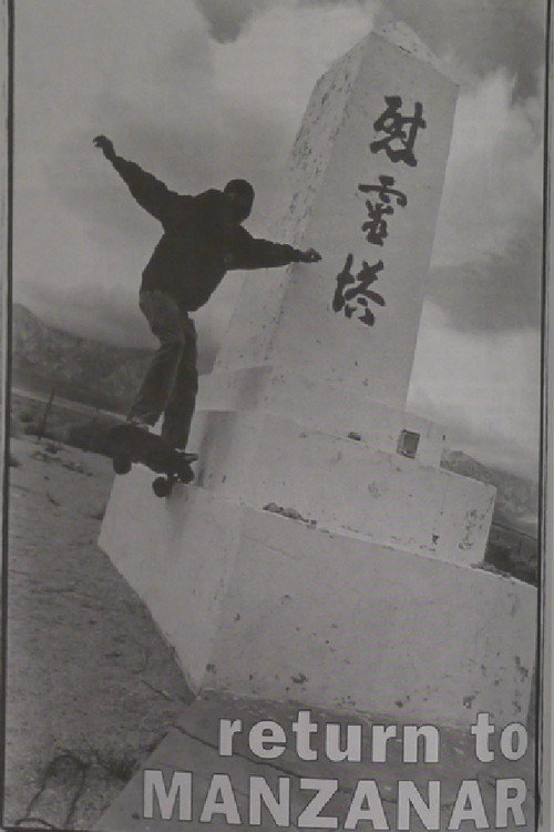 Skate Manzanar Poster