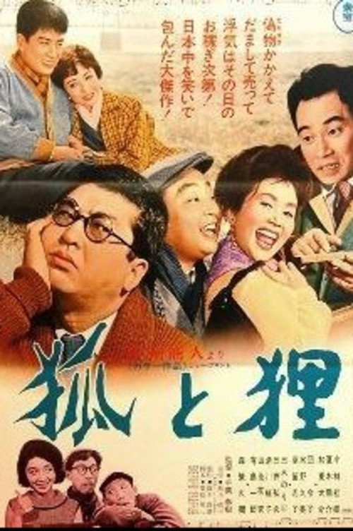 Fox and Raccoon Poster