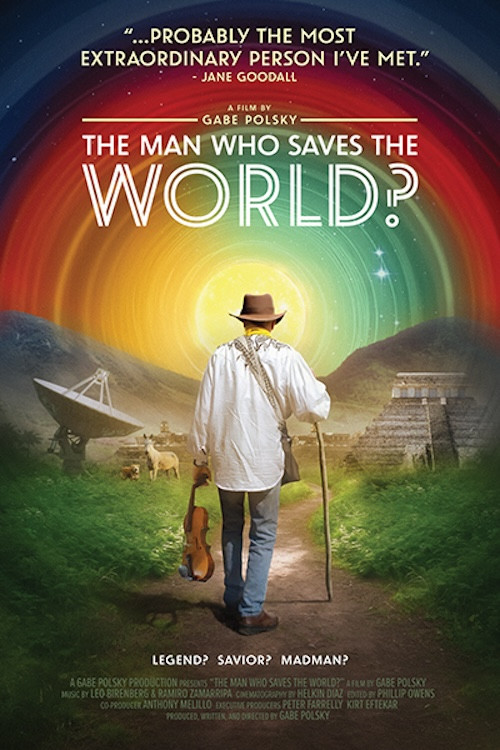 The Man Who Saves the World? Poster