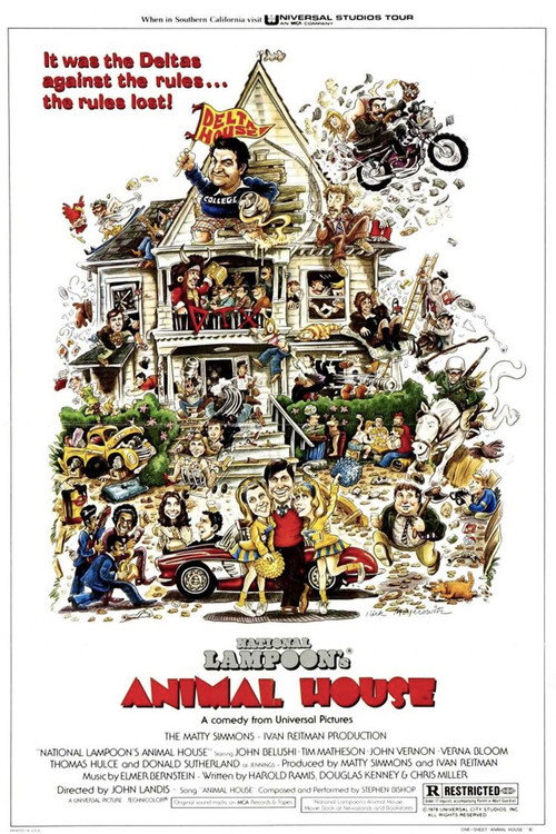 Unseen + Untold: National Lampoon's Animal House Poster