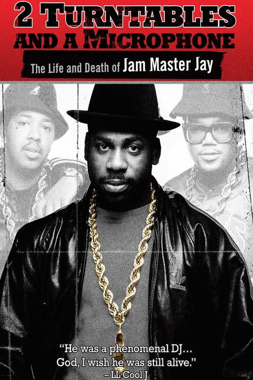 2 Turntables and a Microphone Poster