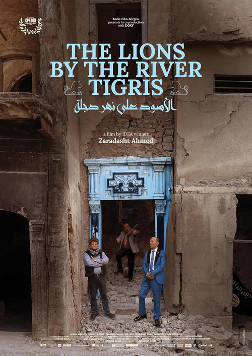 The Lions by the River Tigris Poster