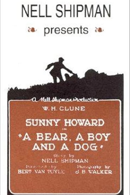 A Bear, a Boy and a Dog Poster