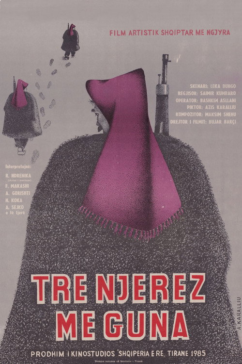 Three Cloaked Men Poster