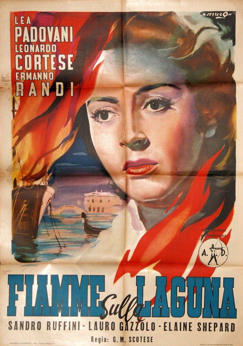 Fiamme sulla laguna Poster
