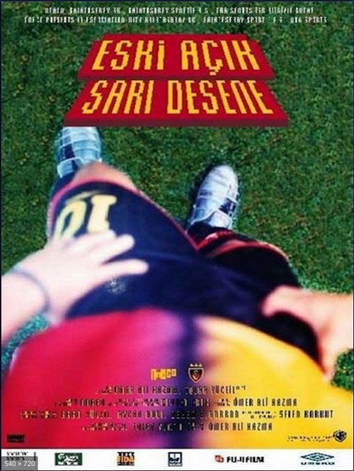 Eski Açık Sarı Desene Poster