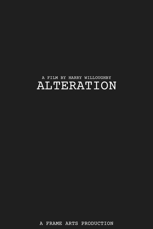 Alteration Poster