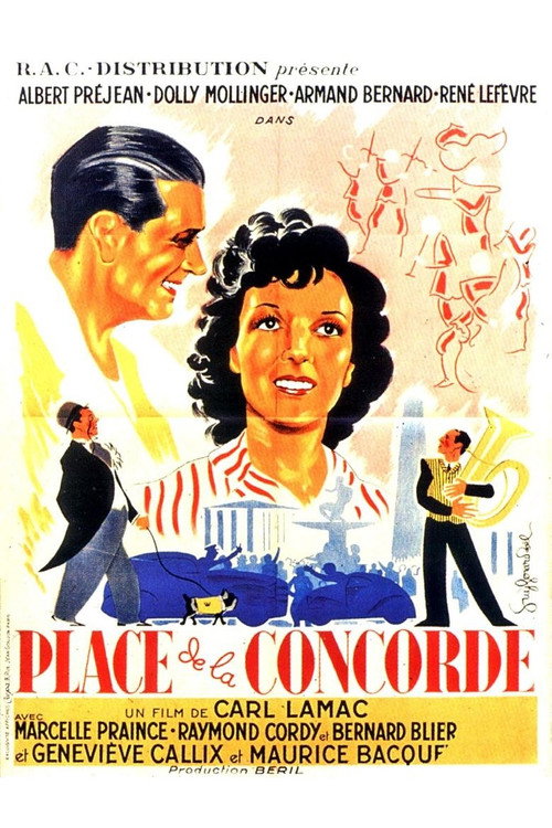 Place de la Concorde Poster