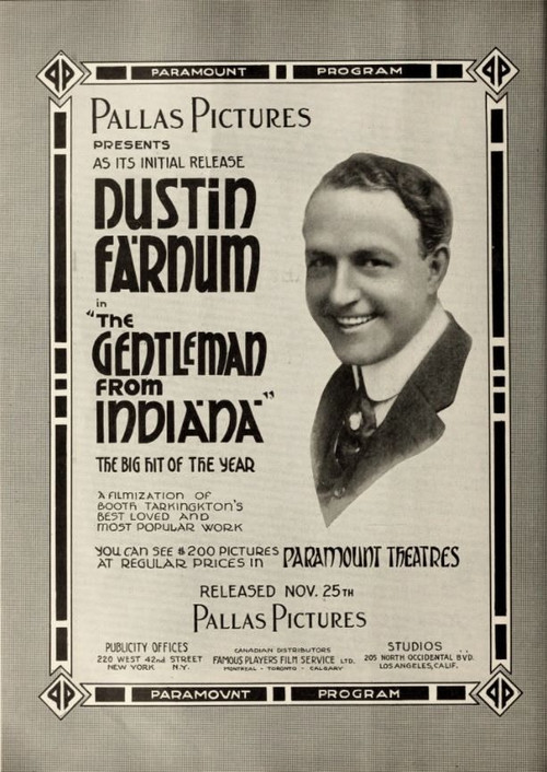 The Gentleman from Indiana Poster