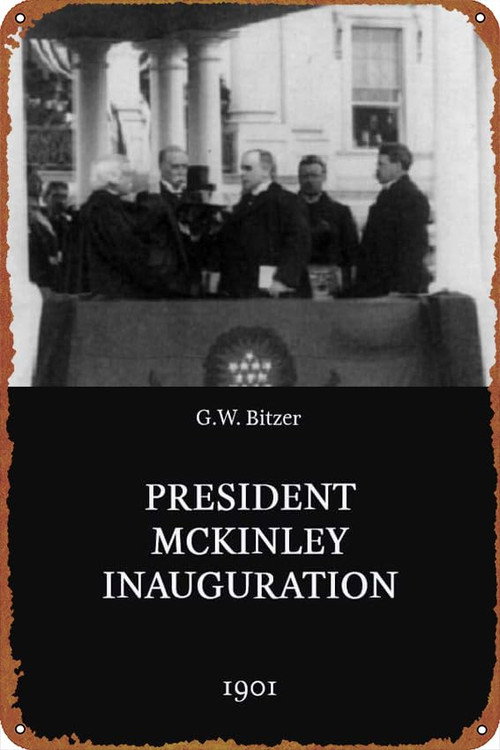 President McKinley Inauguration Footage Poster