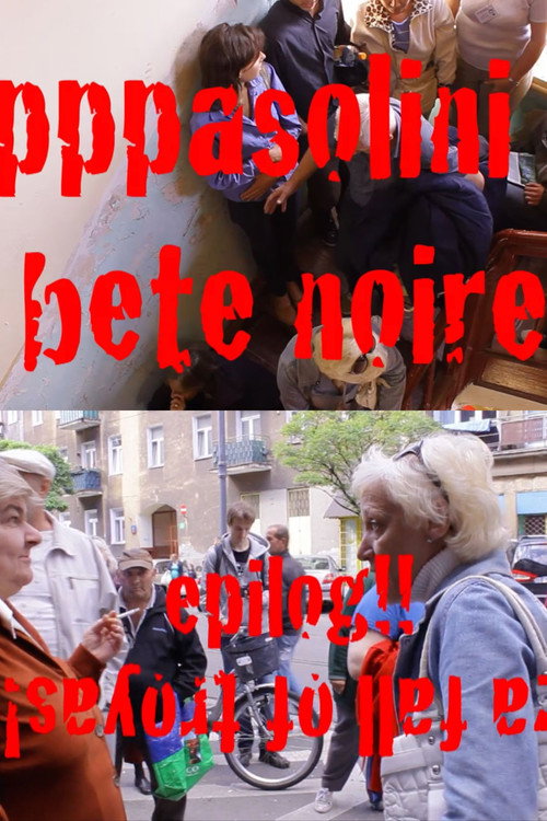 PPPasolini Epilog Poster