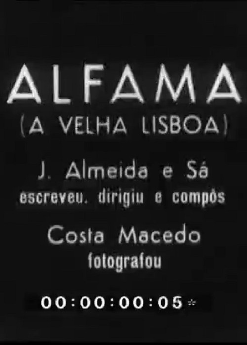 Alfama, the Old Lisbon Poster