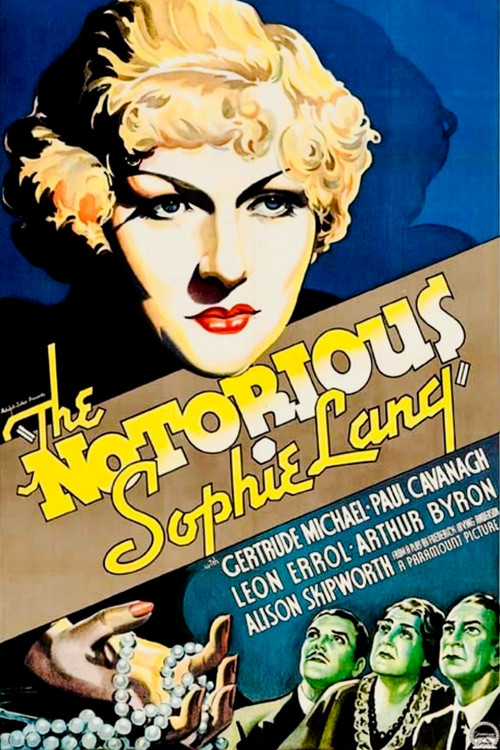 The Notorious Sophie Lang Poster