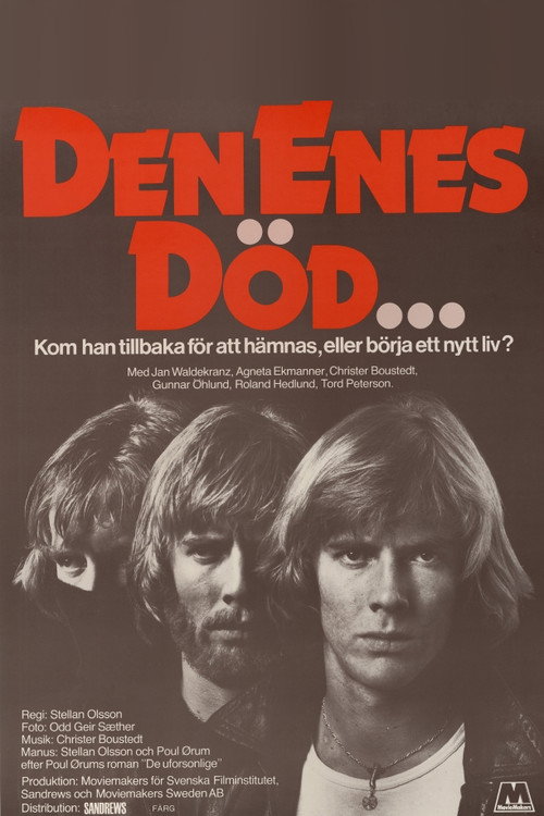 Den enes död Poster