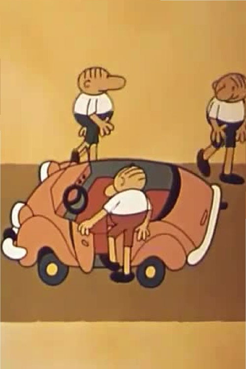 The Three Fools and the Automobile Poster