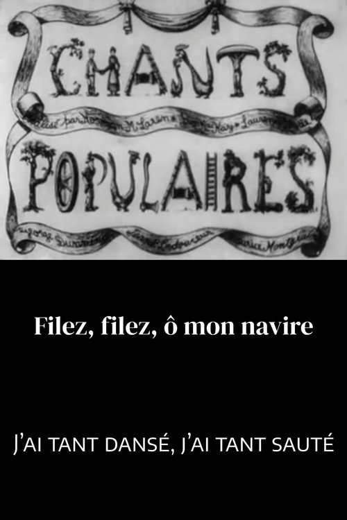 Chants populaires nº 4 Poster