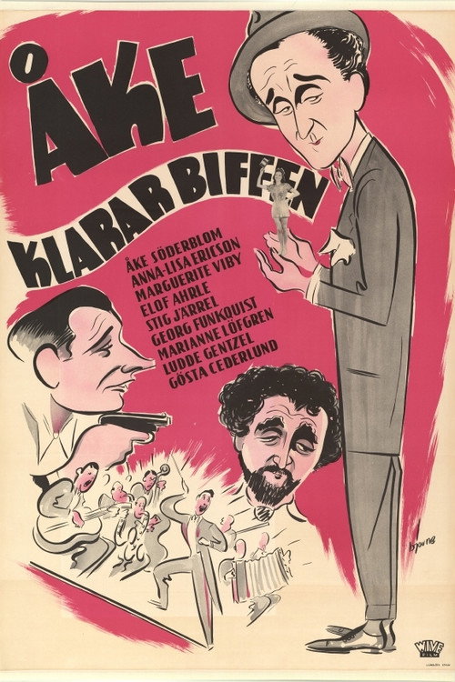 Åke klarar biffen Poster