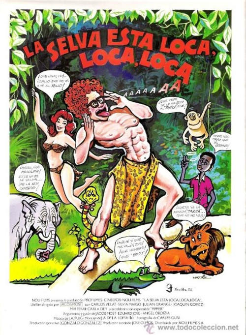 La selva está loca, loca, loca... Poster