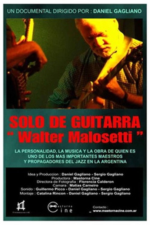 Solo de guitarra Poster