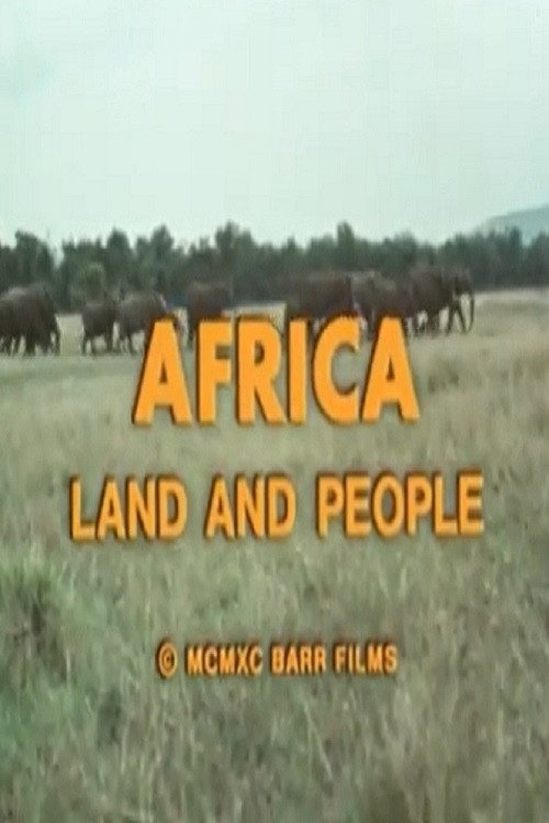 Africa: Land and People Poster