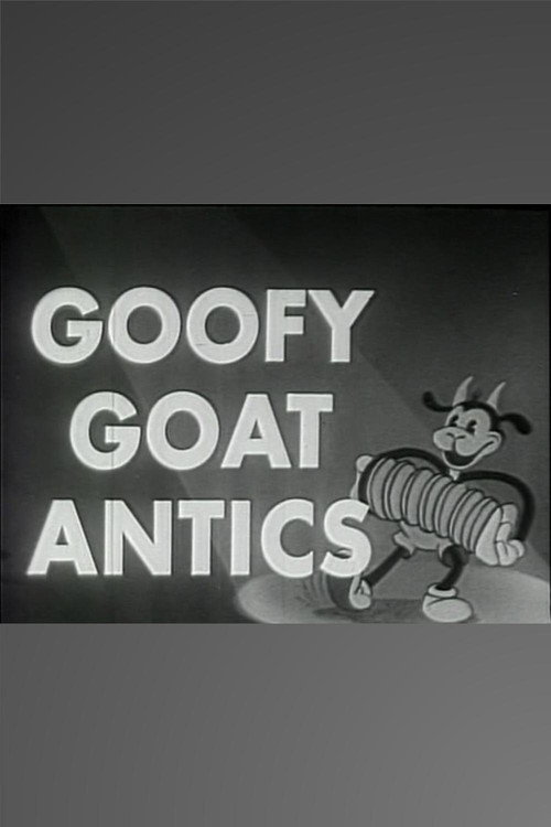 Goofy Goat Antics Poster