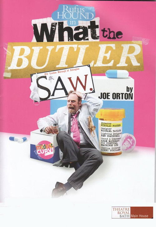 What The Butler Saw Poster
