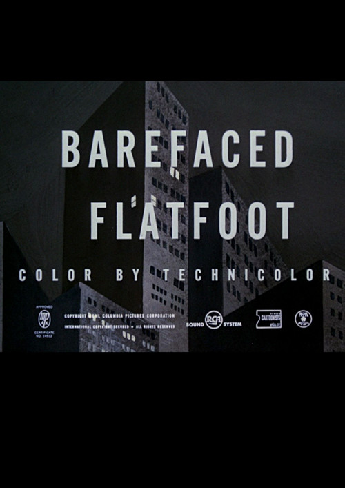 Barefaced Flatfoot Poster