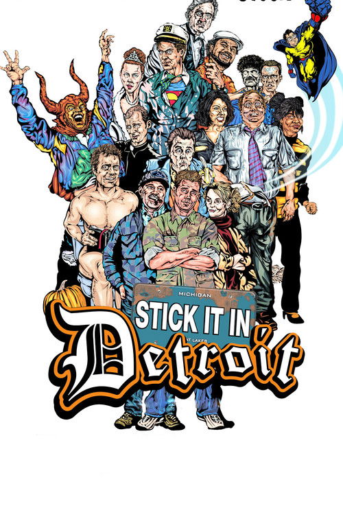 Stick It in Detroit Poster