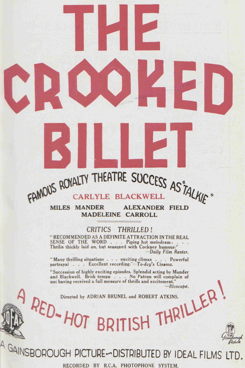 The Crooked Billet Poster
