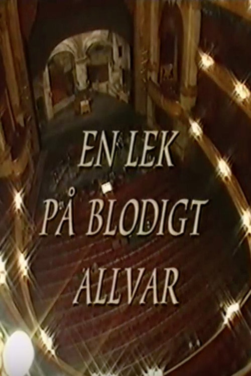 En lek på blodigt allvar Poster