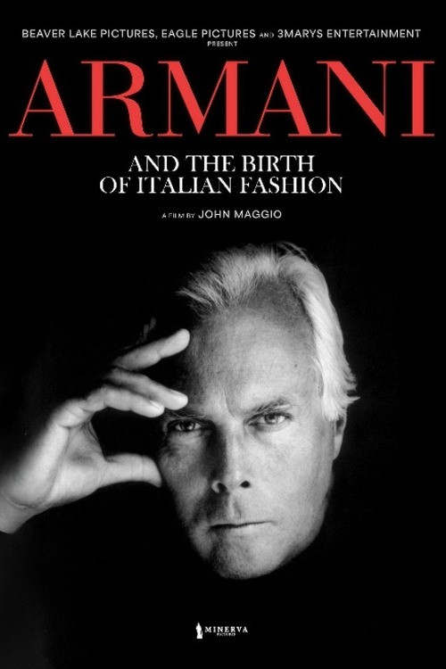 Armani and the Birth of Italian Fashion Poster
