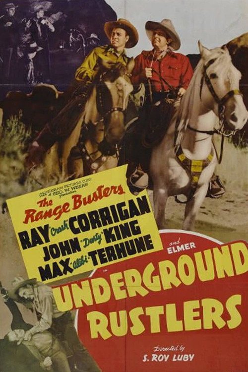Underground Rustlers Poster