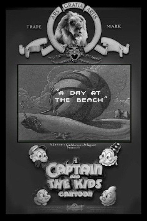 A Day at the Beach Poster