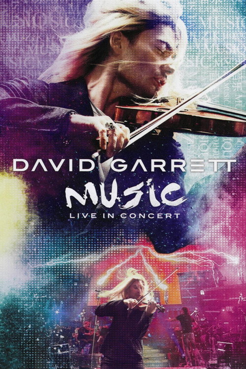 David Garrett - Music - Live in Concert Poster