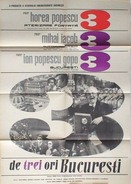 Three Times Bucharest Poster