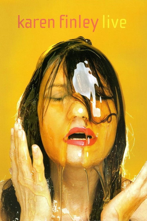 Karen Finley Live Poster