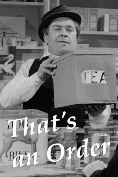 That's an Order Poster