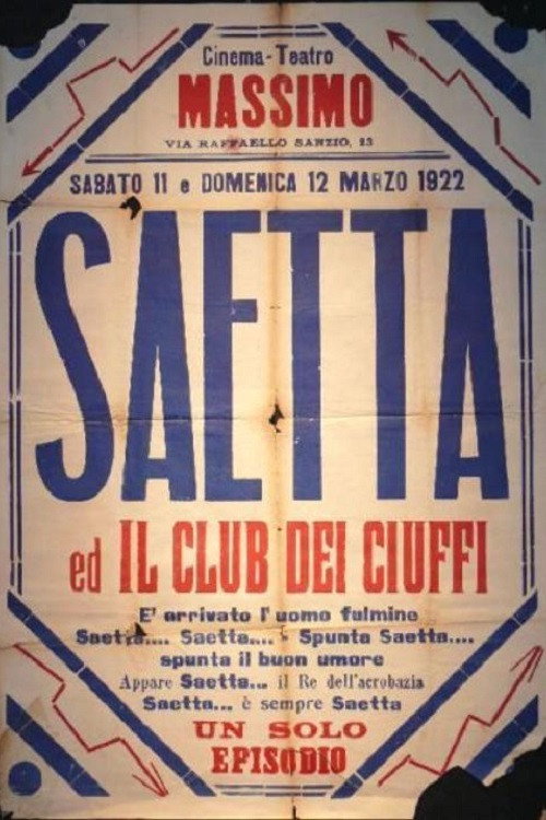 Saetta e il club dei Ciuffi Poster