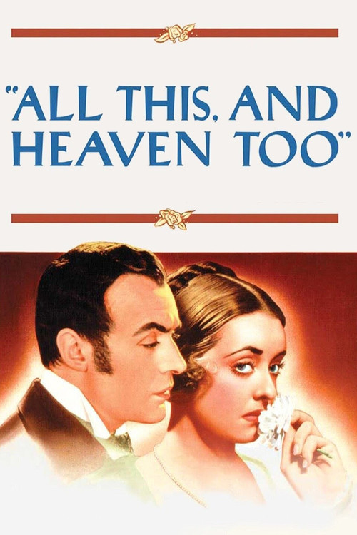 All This, and Heaven Too Poster
