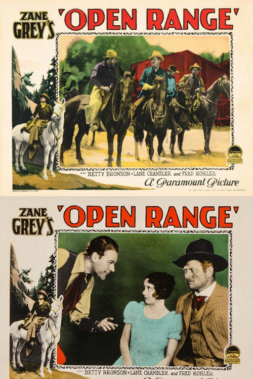 Open Range Poster