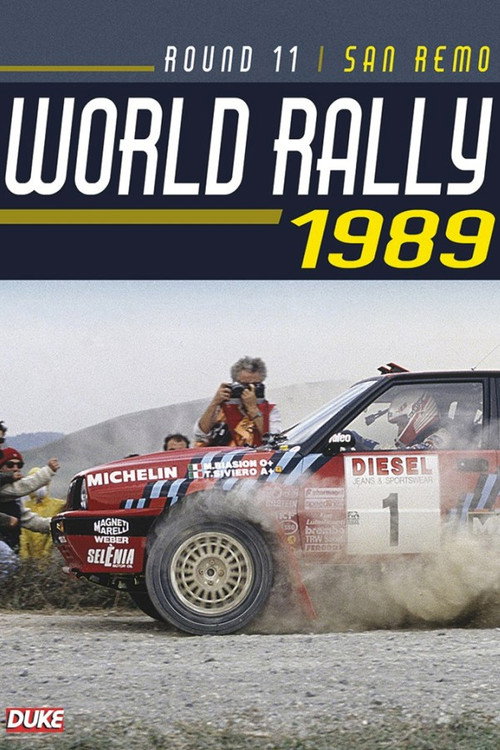 Rallye Sanremo 1989 Poster