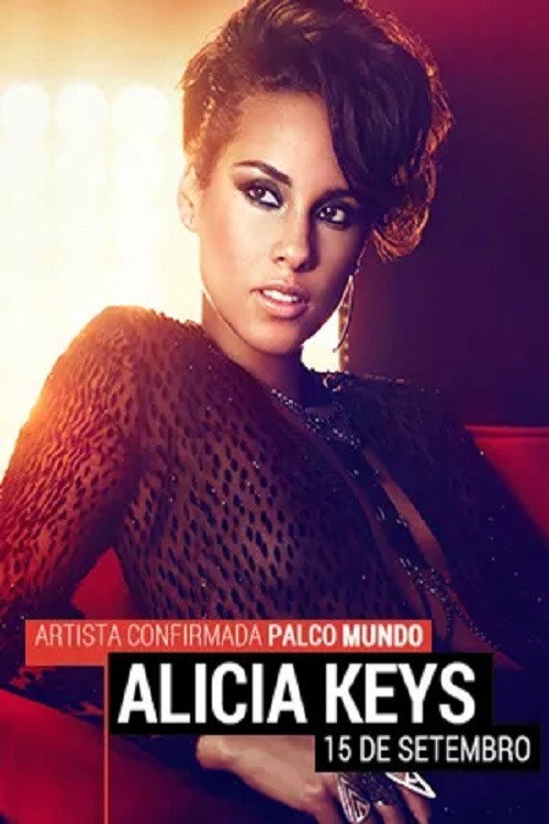 Alicia Keys: Rock In Rio Poster