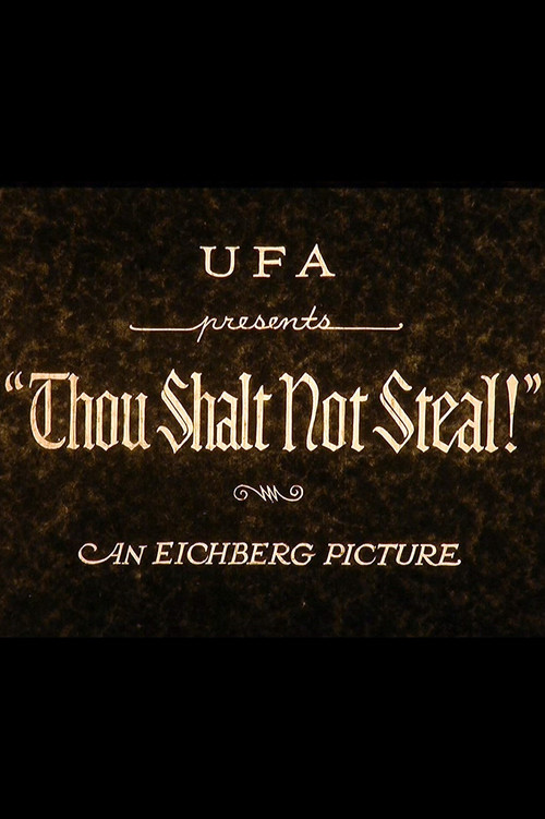 Thou Shalt Not Steal Poster