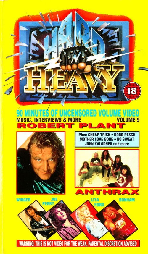 Hard 'N Heavy Volume 9 Poster